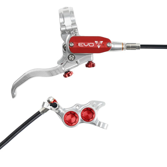 HOPE TECH 4 EVO TR4 Rear Brake Silver/Red