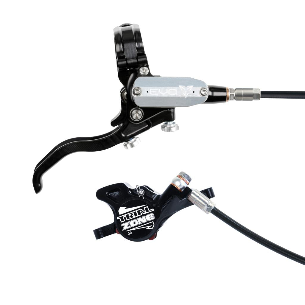 HOPE TECH 4 EVO TRIAL ZONE N9 πίσω φρένο, ασημί