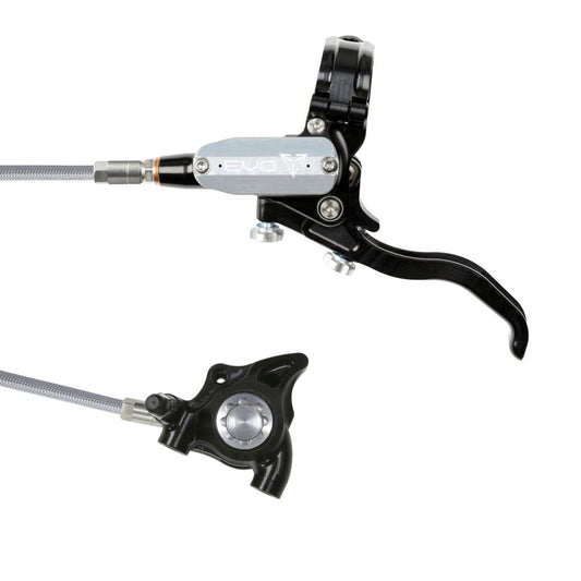 HOPE TECH 4 EVO X2 FM Aviation Μπροστινό φρένο μαύρο/ασημί