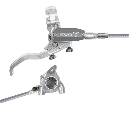 HOPE TECH 4 EVO X2 FM Aviation Silver/Smoke Rear Brake