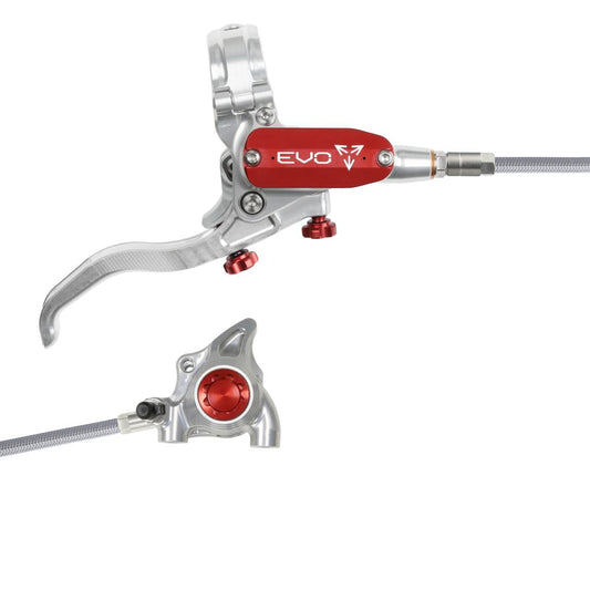 HOPE TECH 4 EVO X2 FM Aviation Rear Brake Silver/Red