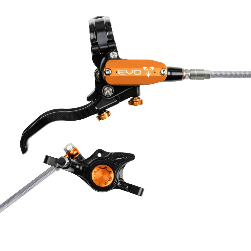 HOPE TECH 4 EVO X2 PM Aviation rear brake Black/Orange