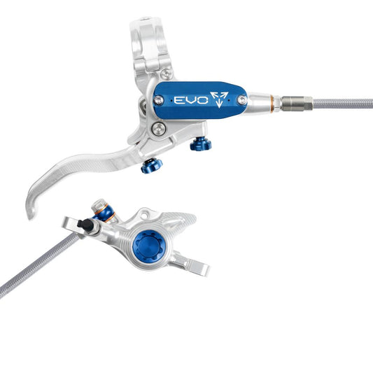 HOPE TECH 4 EVO X2 PM Aviation Rear Brake Silver/Blue