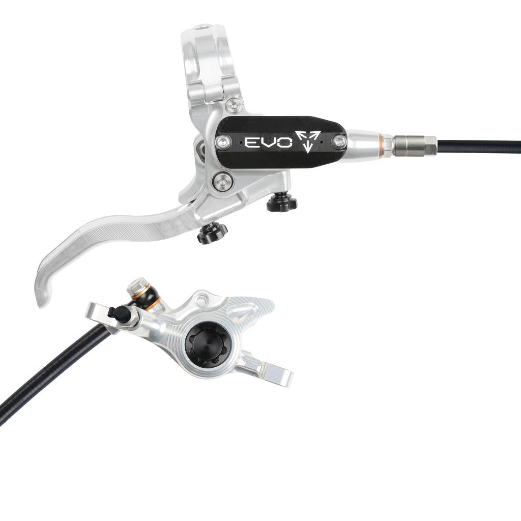 HOPE TECH 4 EVO X2 PM Ασημί/μαύρο πίσω φρένο