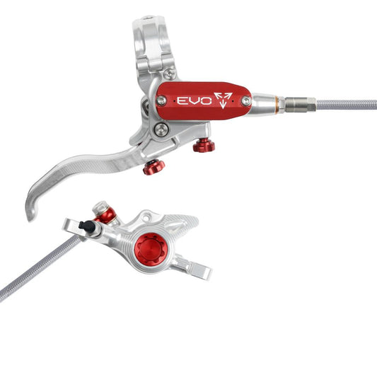 HOPE TECH 4 EVO X2 PM Aviation Rear Brake Silver/Red