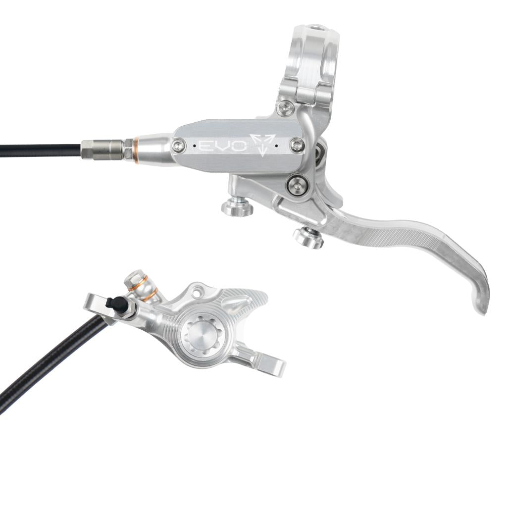 HOPE TECH 4 EVO X2 PM Silver μπροστινό φρένο