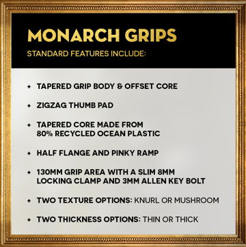 Grips PEATY'S MONARCH PRO KNURL Supersoft Sage