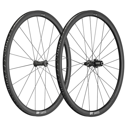 Ζεύγος τροχών DT SWISS PRC 1400 SPLINE 35 με ελαστικά