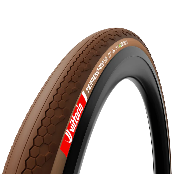 VITTORIA Terreno Pro T10 hardpack 700x35c Gravel Race φυσικό ελαστικό Tubeless Ready Soft Beige Q2 2025