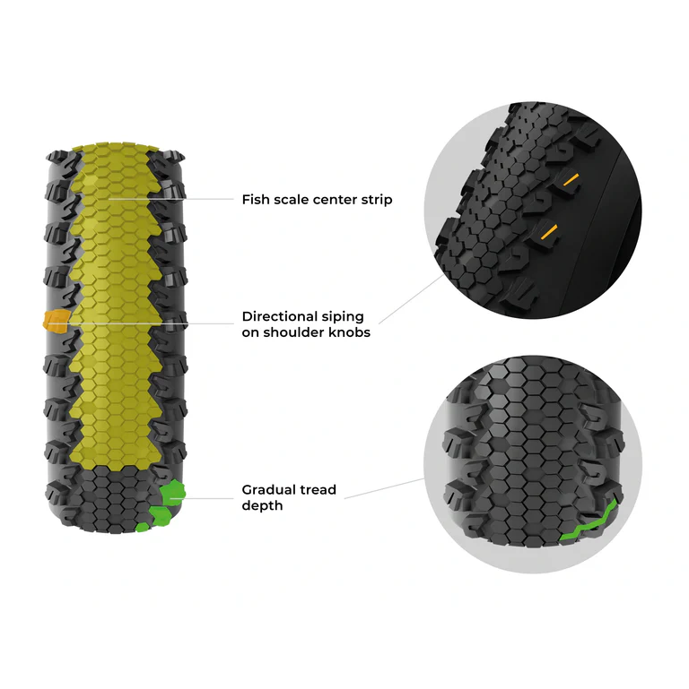 VITTORIA Terreno XC Trail 29x2.25 Tubeless Ready Soft Black Q2 2025 tire