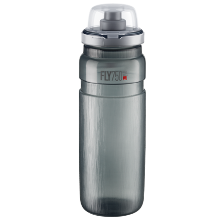 ELITE FLY MTB Smoked Logo Grey water bottle