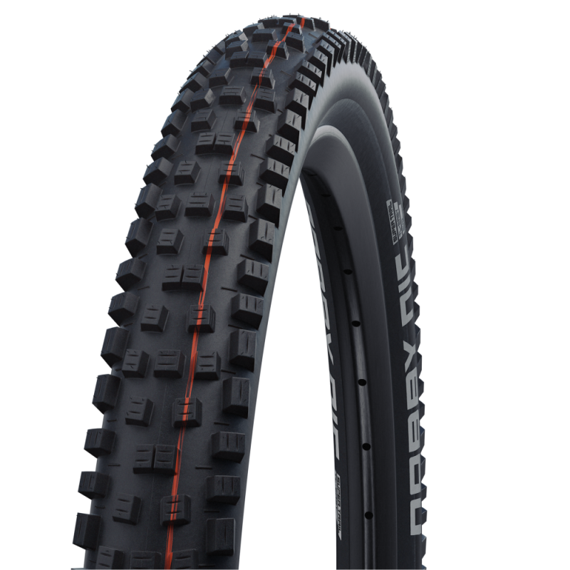 SCHWALBE NOBBY NIC 29x2.60 ADDIX SOFT SUPERTRAIL tire Tubeless Ready Soft Black