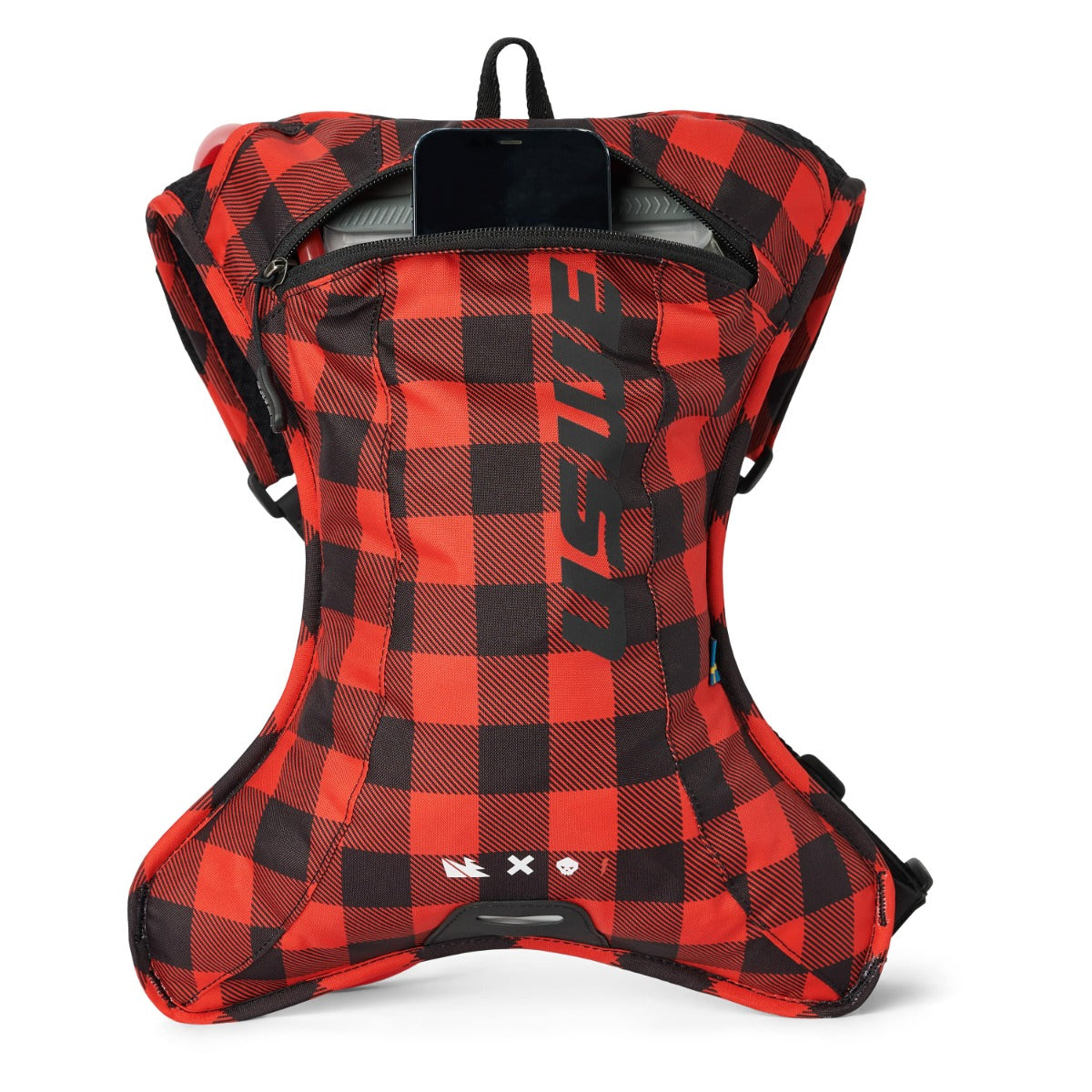 USWE OUTLANDER XC 2 L Flannel Red/Black Hydration Bag