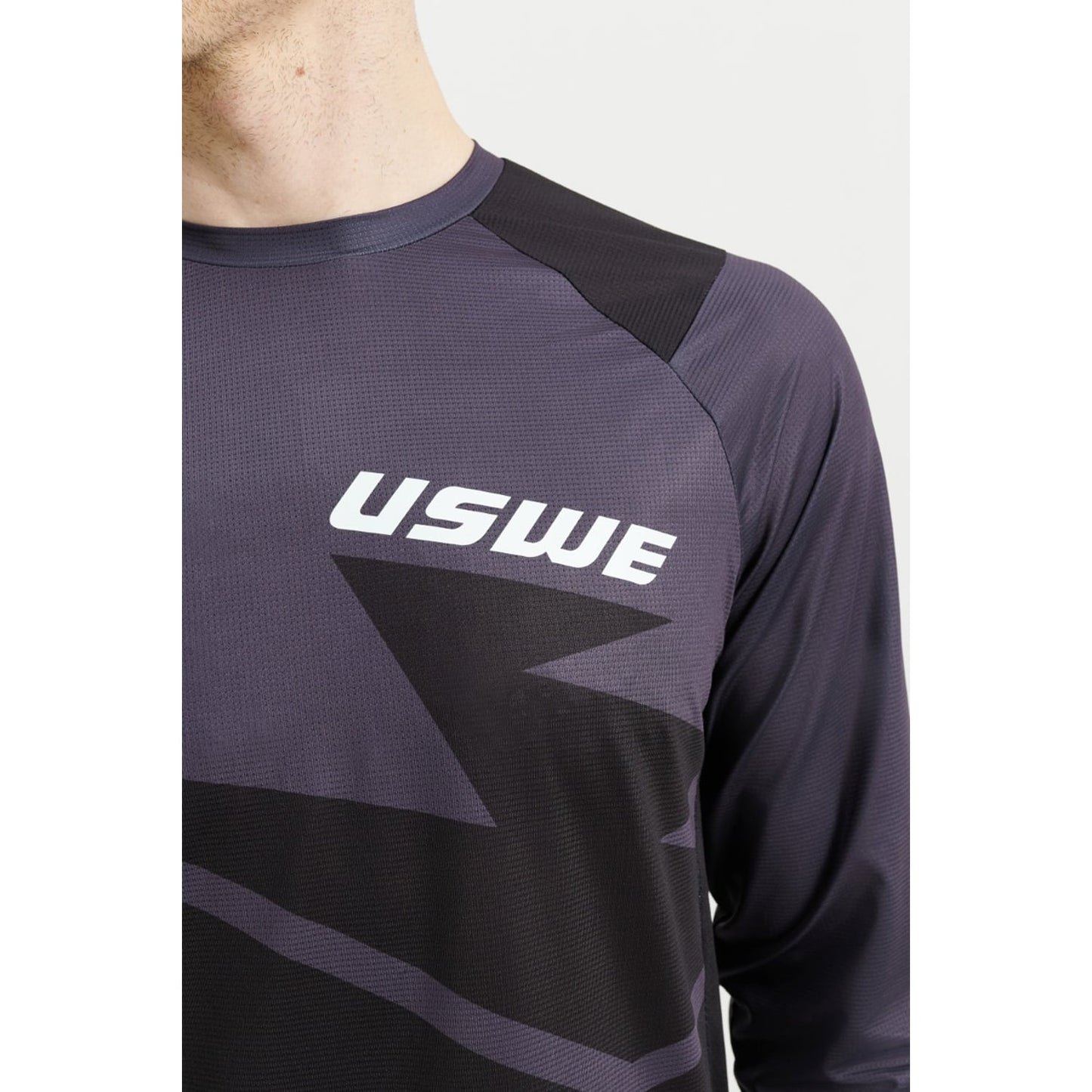 USWE BERG MTB Μακρυμάνικο Jersey Μαύρο