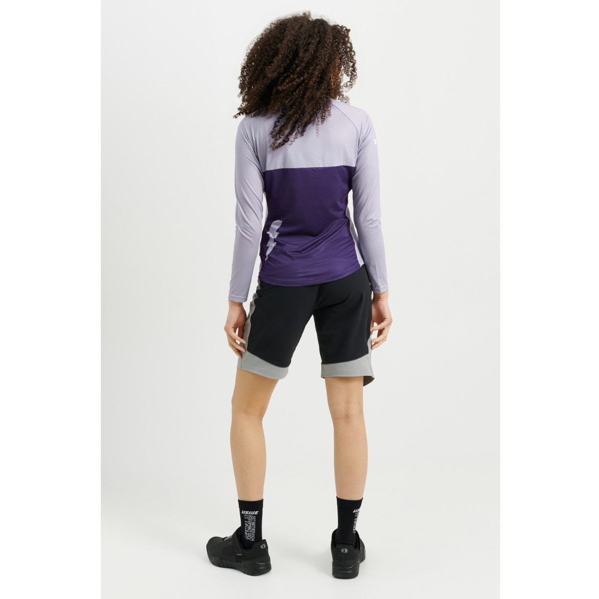 Γυναικείο USWE BERG MTB Long Sleeve Jersey Lavender