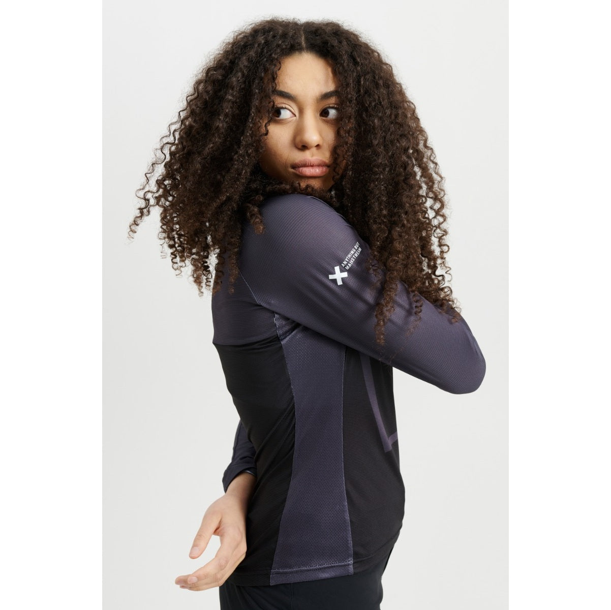 Women's USWE BERG MTB Long Sleeve Jersey Black