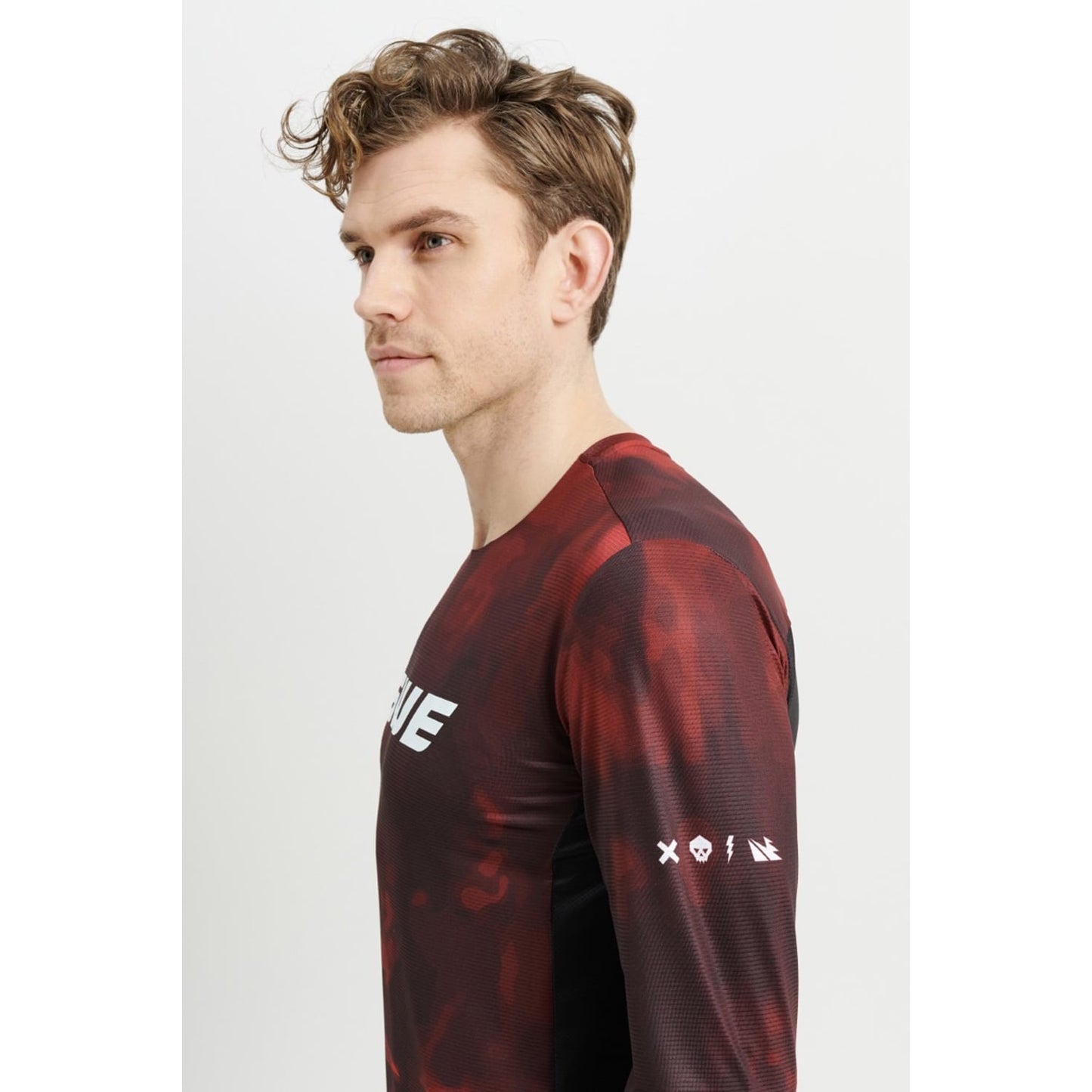 USWE LUFTIG MTB Μακρυμάνικο Jersey Κόκκινο