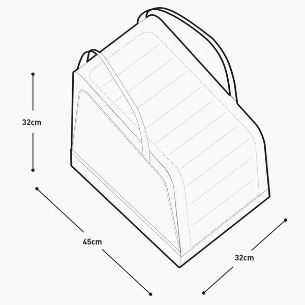 EVOC BAG 35L ταξιδιωτική τσάντα μαύρο
