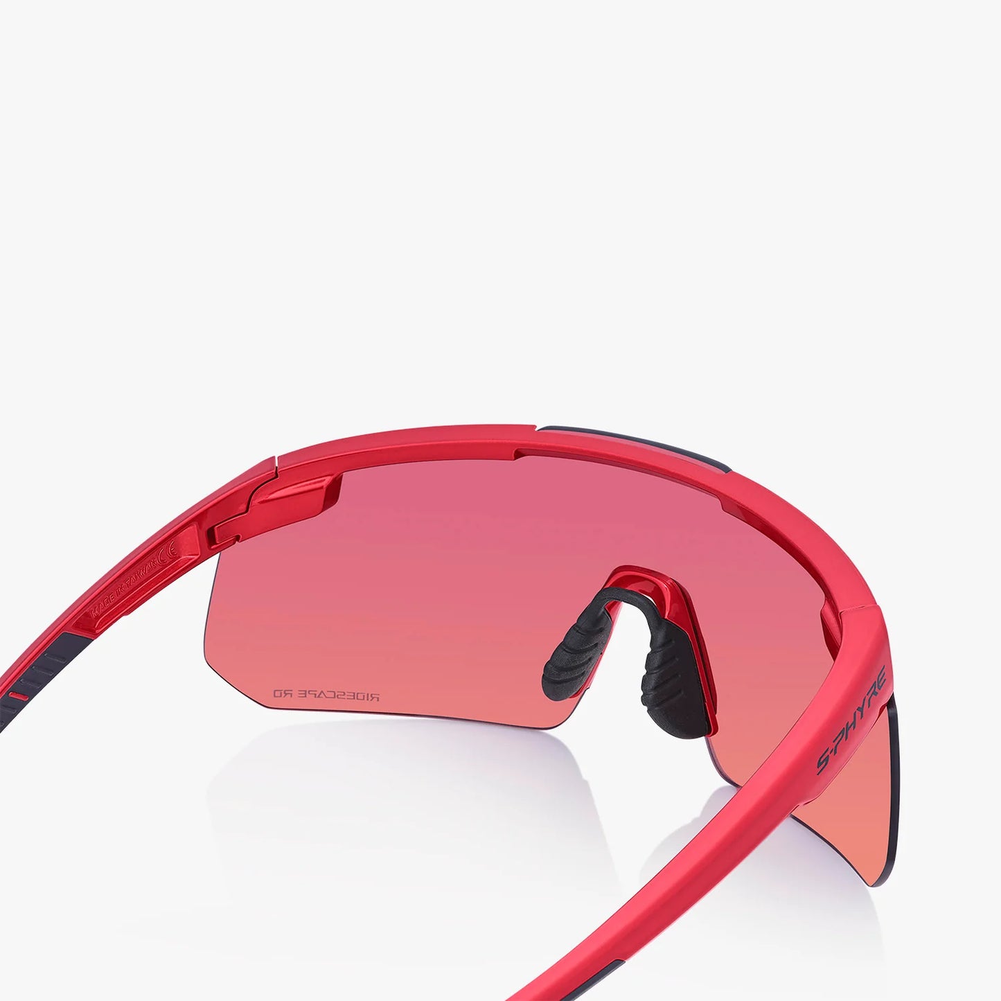 SHIMANO S-PHYRE CE-SPHR2 Metallic Red Ridescape Road Glasses