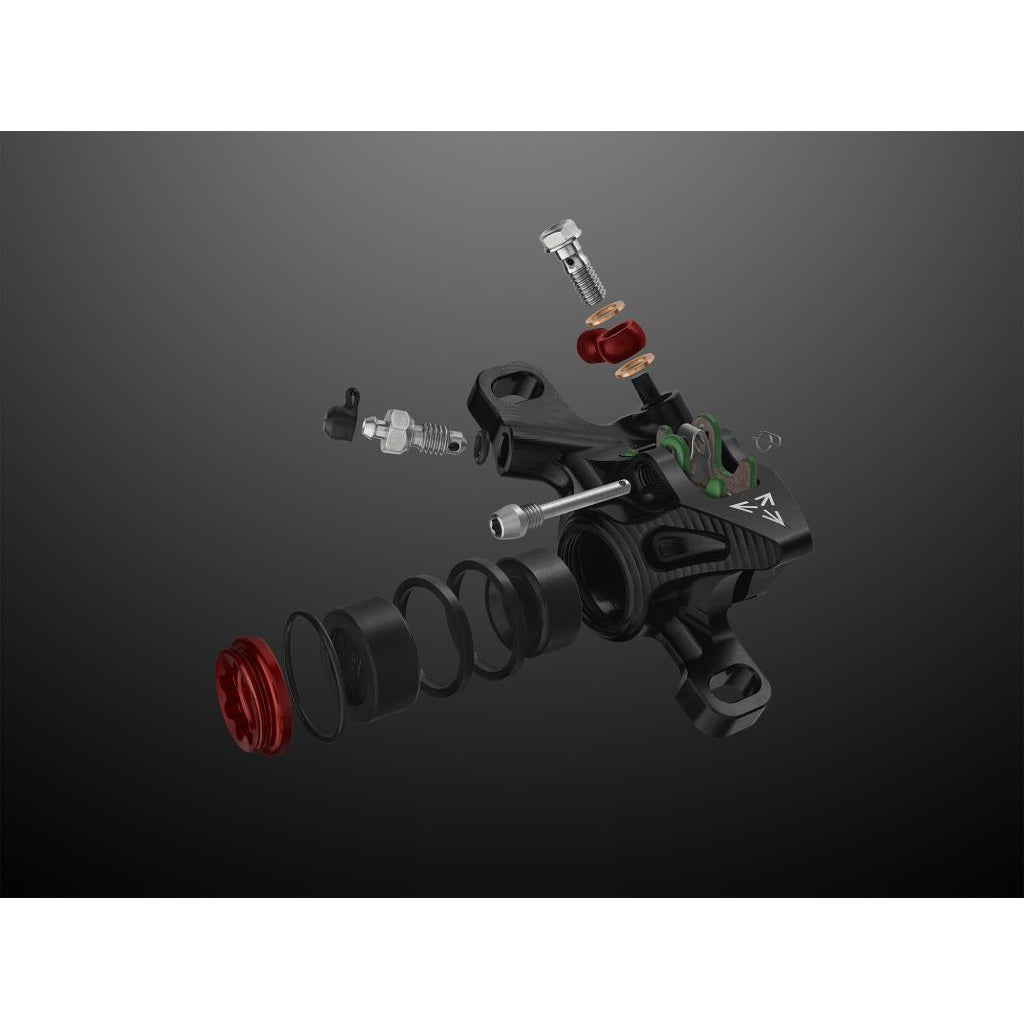Front brake HOPE TECH 4 EVO X2 PM Silver/Violet