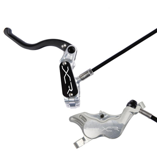 HOPE XCR PRO E4 PM Silver μπροστινό φρένο