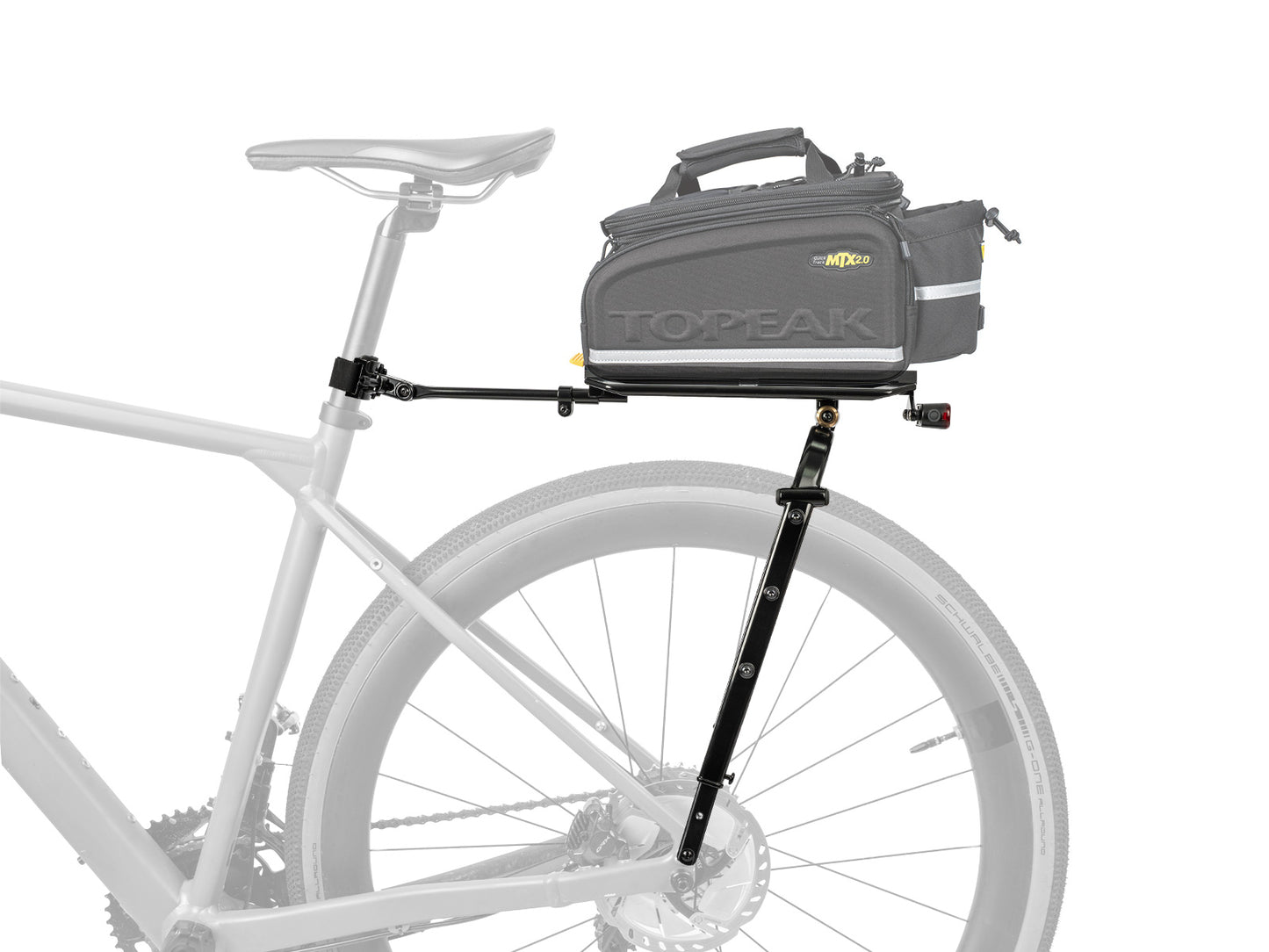 Σχάρα αποσκευών TOPEAK ZIRAK EYELET MOUNT